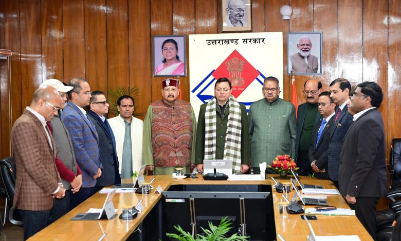 मुख्यमंत्री धामी ने महाराष्ट्र के उपमुख्यमंत्री अजीत पवार के निधन पर व्यक्त किया दुःख